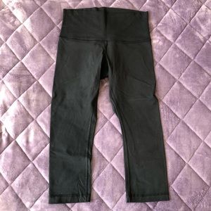 Lululemon Wunder Under High-Rise Crop Leggings